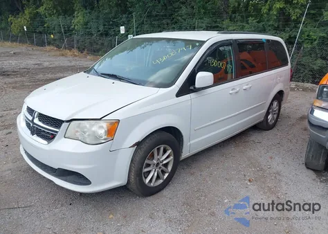 2014 Dodge Grand Caravan Sxt from USA, damaged, VIN 2C4RDGCG8ER120543